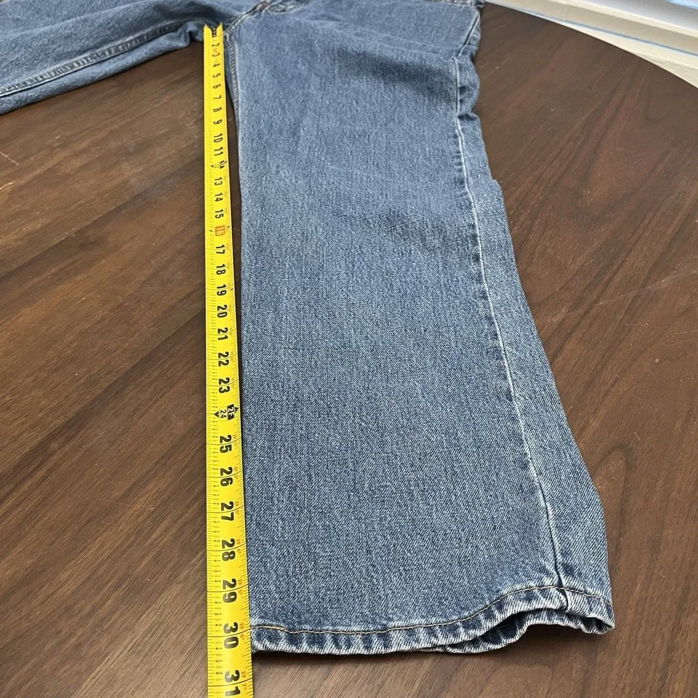 Vintage Levis 505 Mens 36x30 Jeans Straight Leg Regular Fit Denim Made In Canada